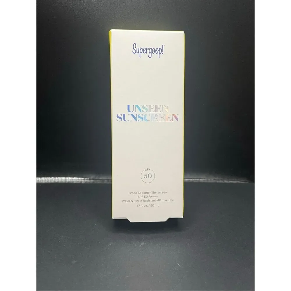 NIB! Supergoop! Unseen Sunscreen SPF 50 1.7 fl oz / 50ml